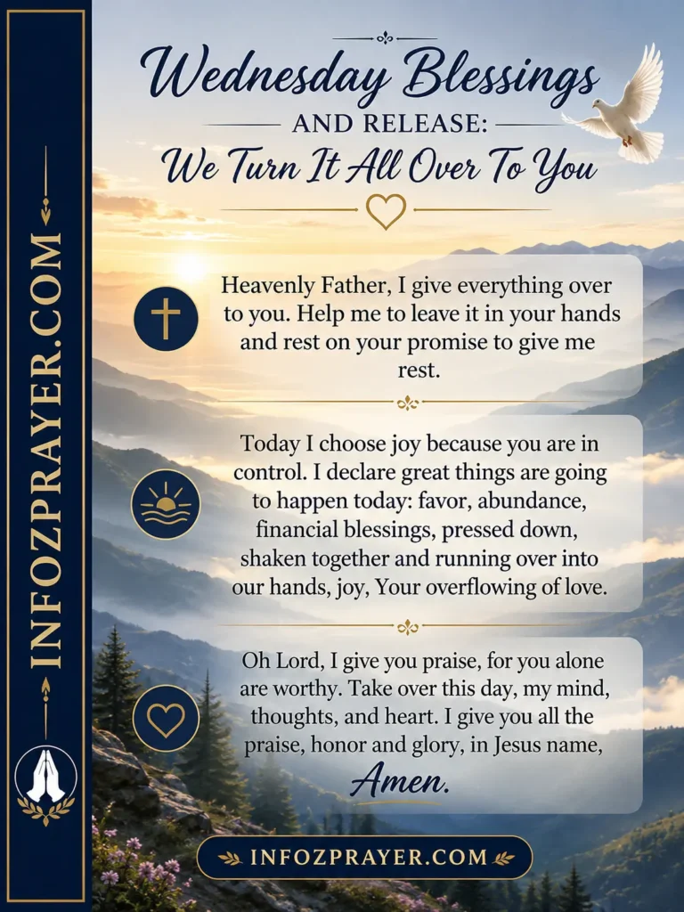 Wednesday blessings Prayer