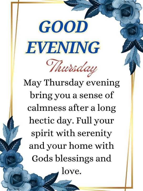 Thursday Morning Prayer