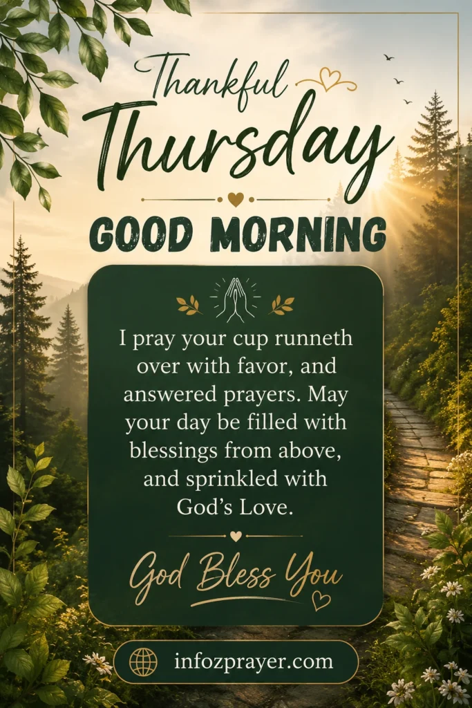 Thankful Thursday blessing