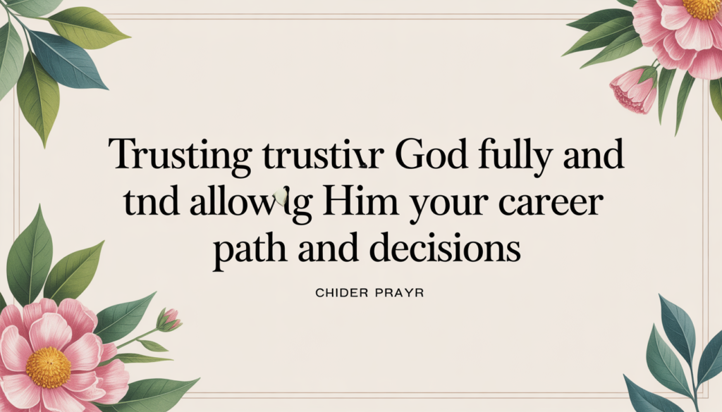 Prayers and Bible Verses for a New Job