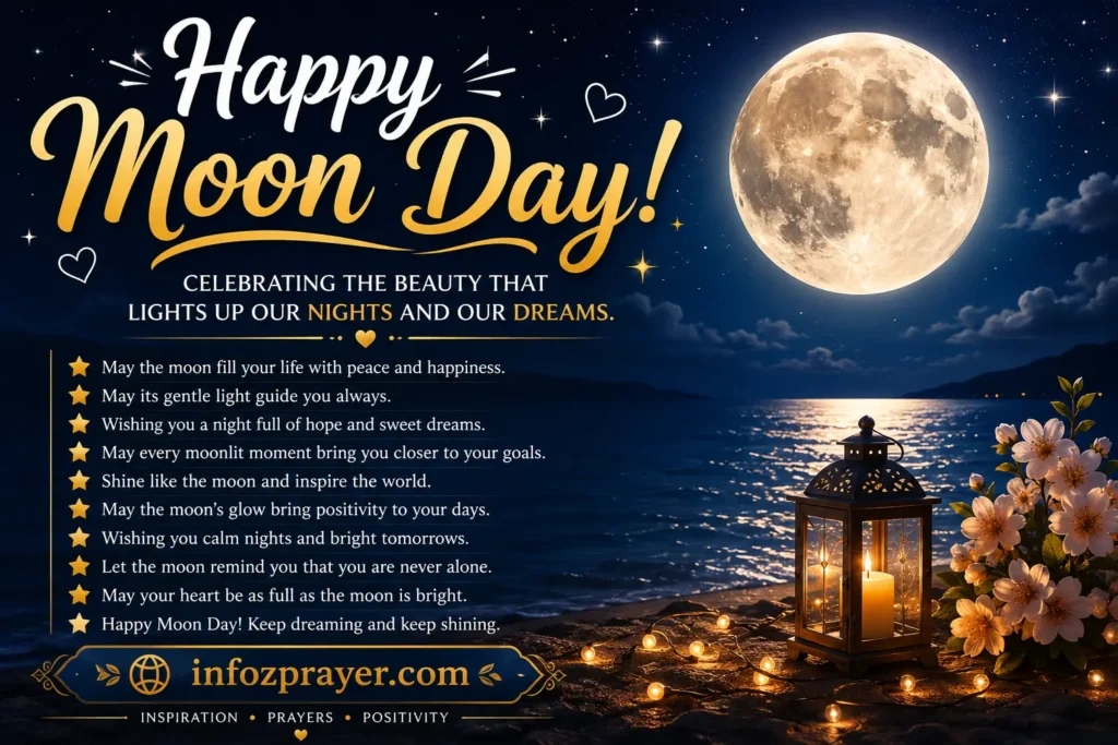 Happy National Moon Day Wishes