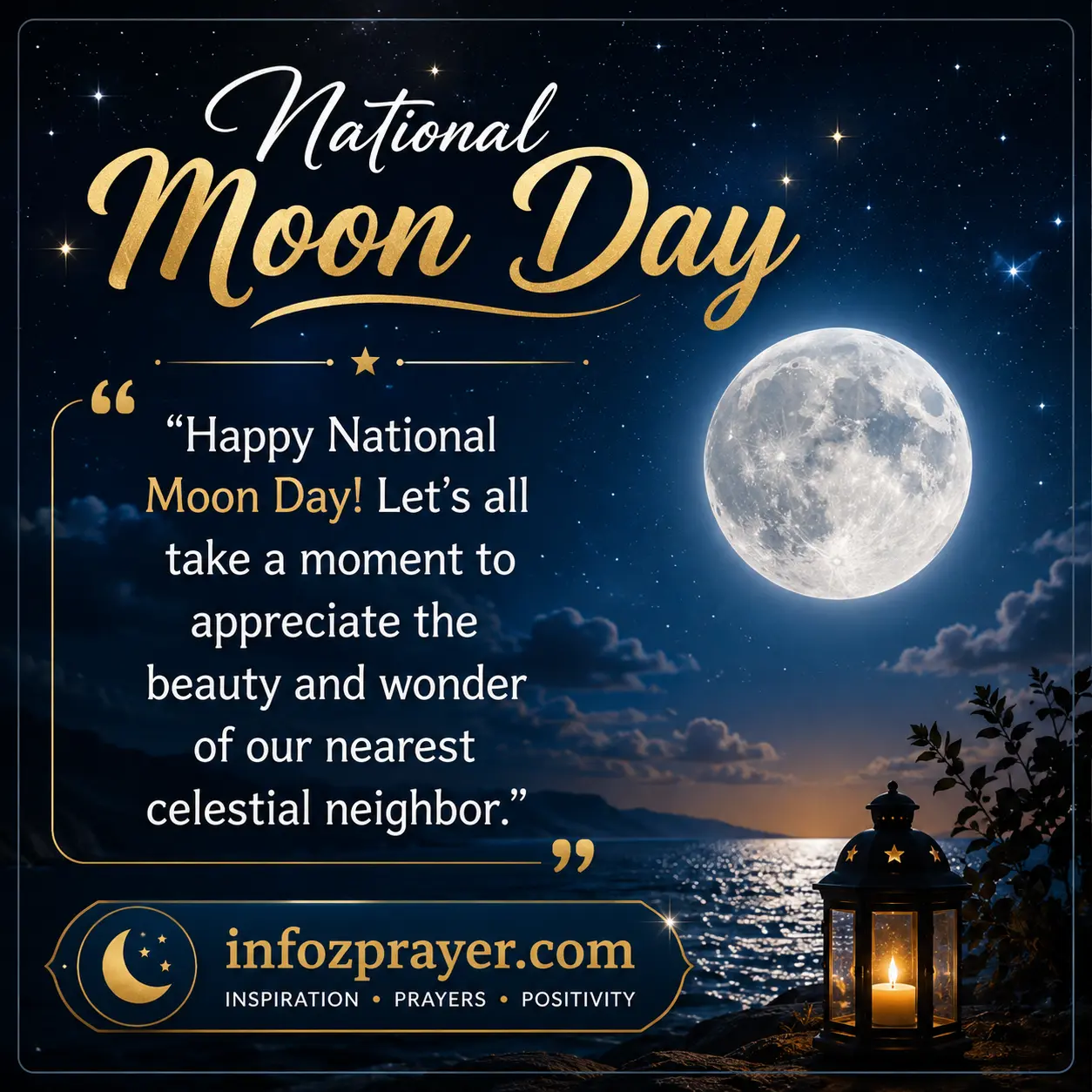 Moon Day Wishes