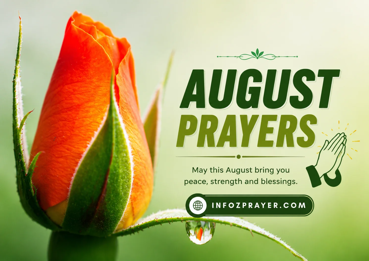August Blessings and Prayers