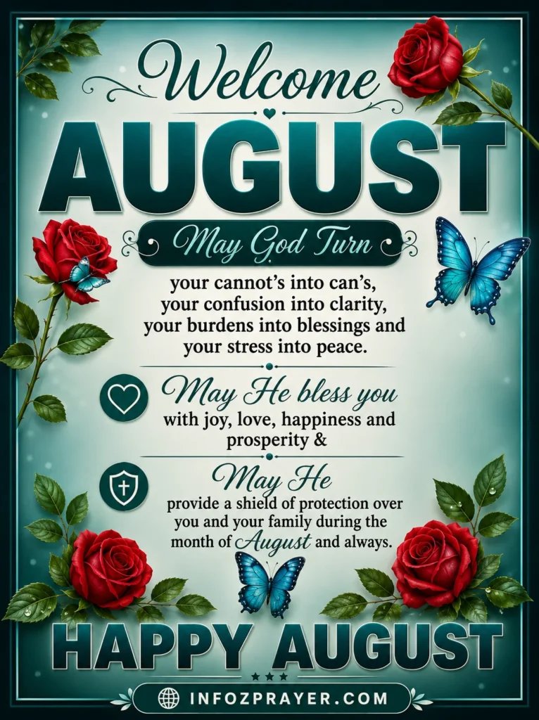 Happy August 2026
