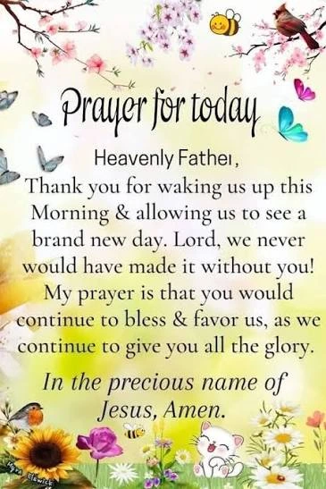 Prayer for Today