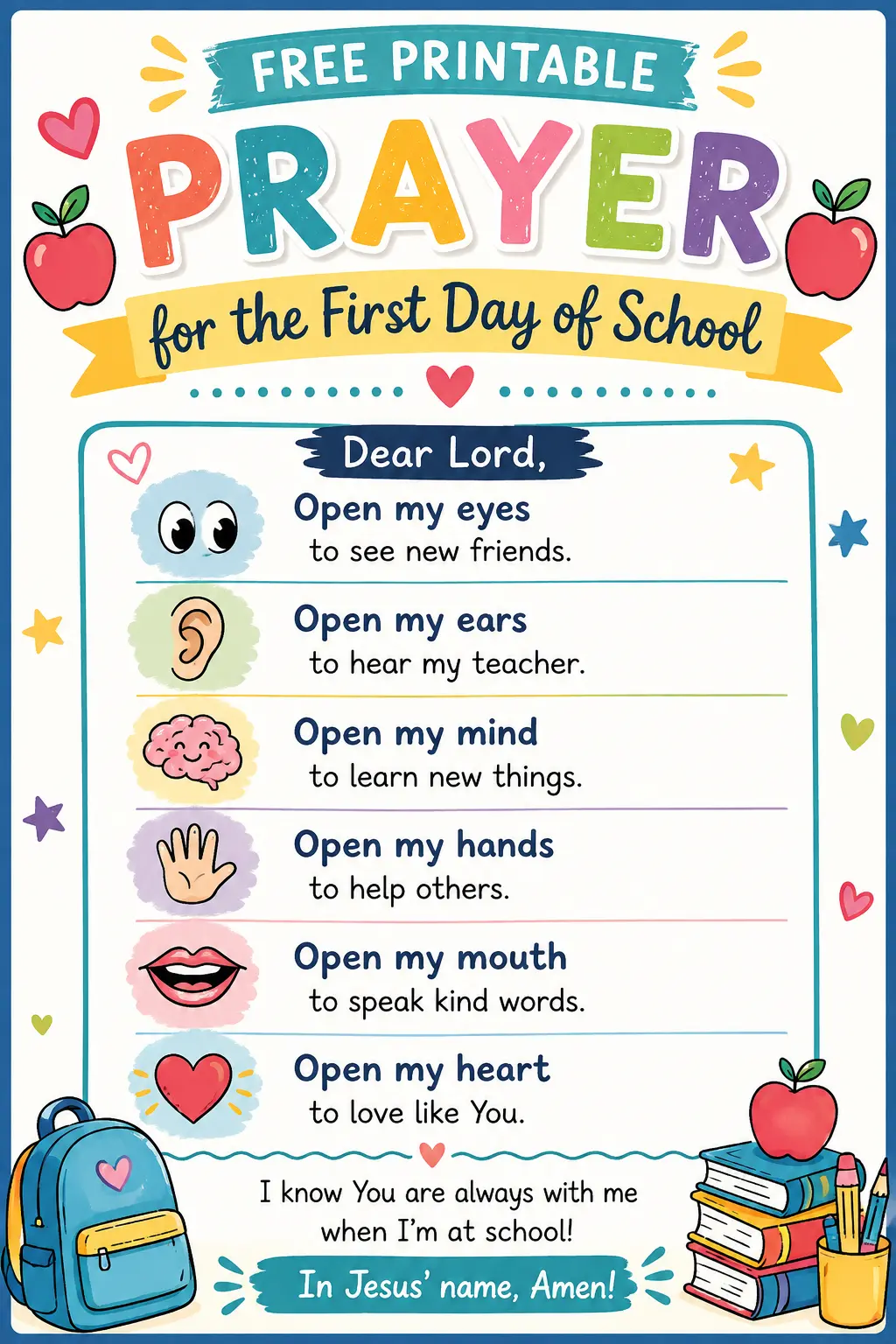 Prayer Before School