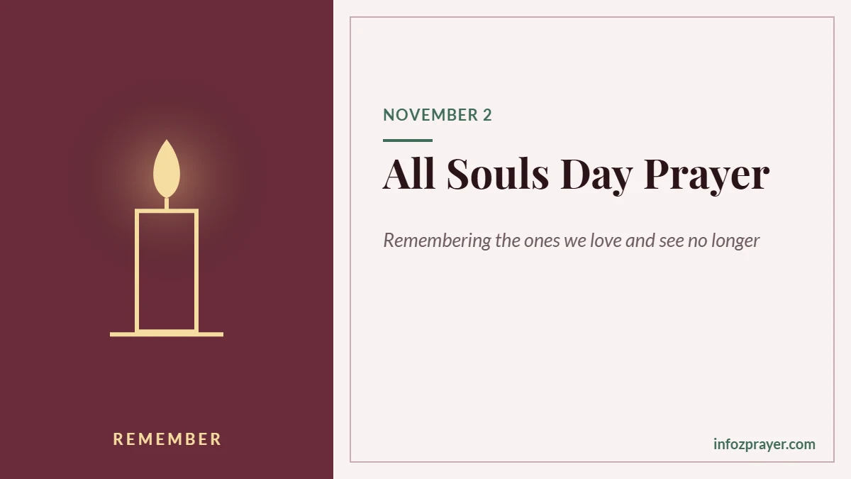 All Souls Day prayer