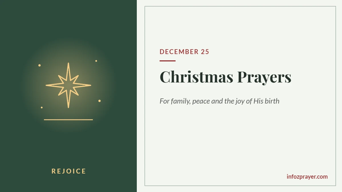Christmas prayers