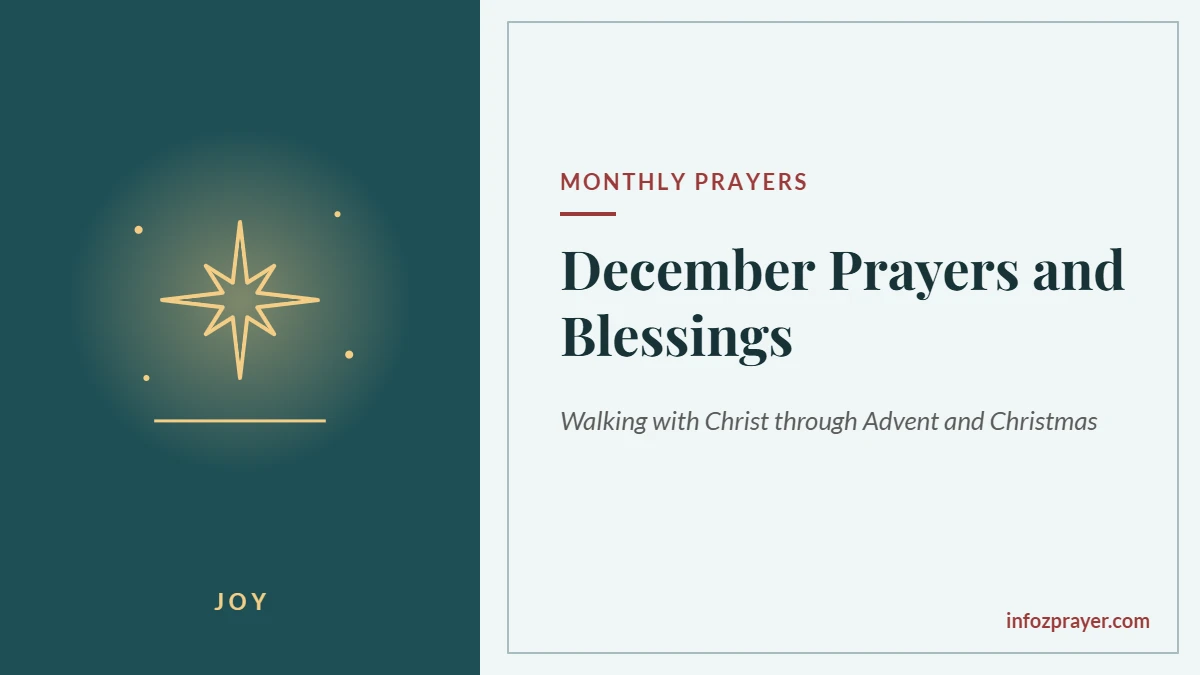 December prayers and blessings