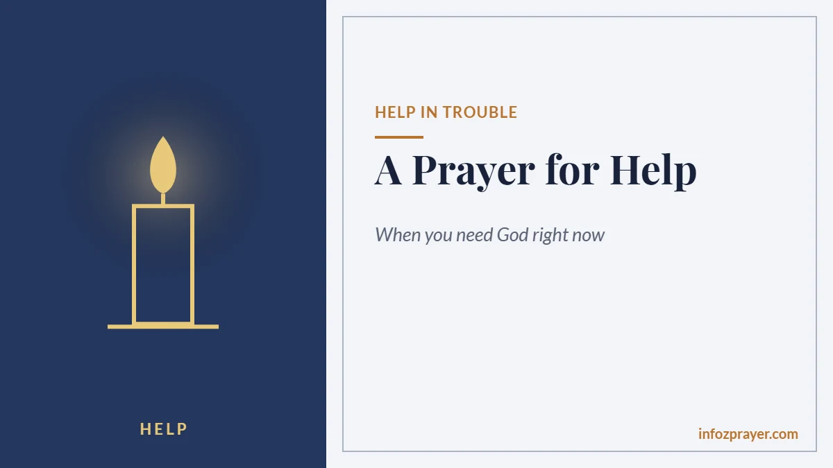 Prayer for help