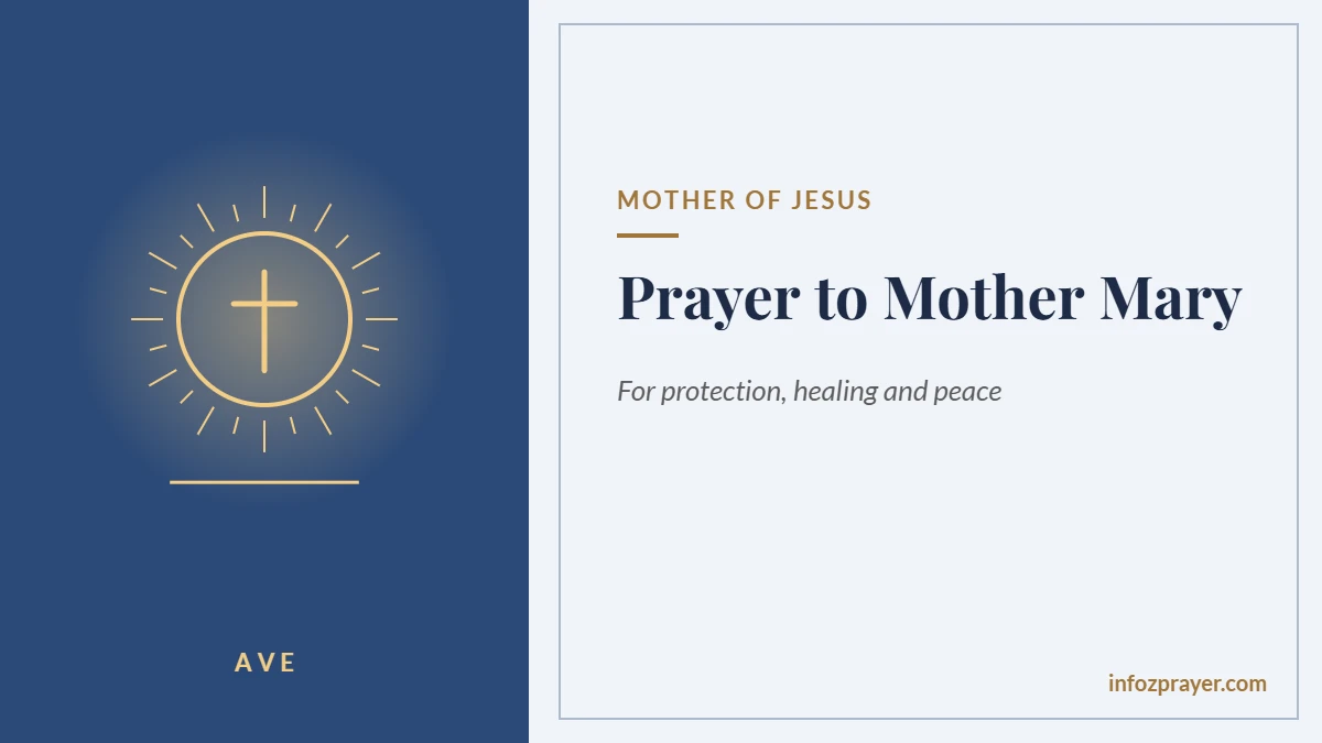 Prayer to Mother Mary