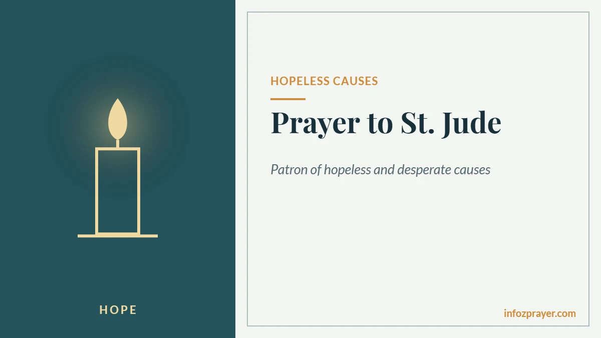 Prayer to St. Jude