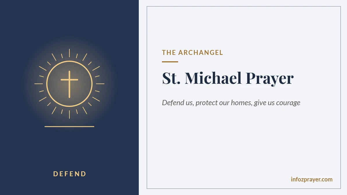 St Michael prayer
